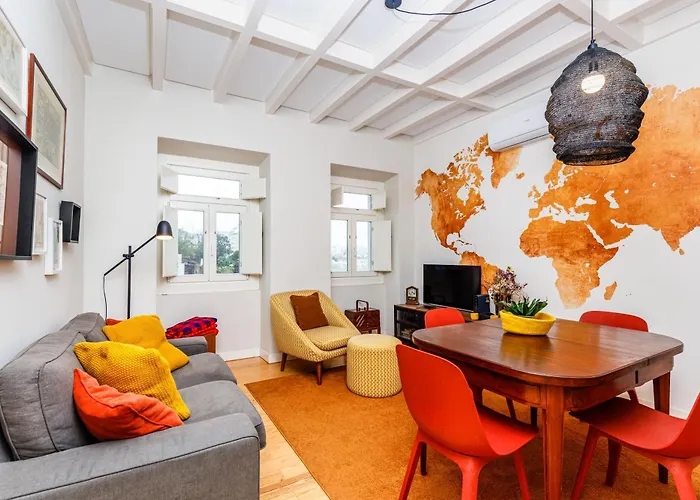 Casa Do Mapa - Lisbon Work And Play Family Getaway