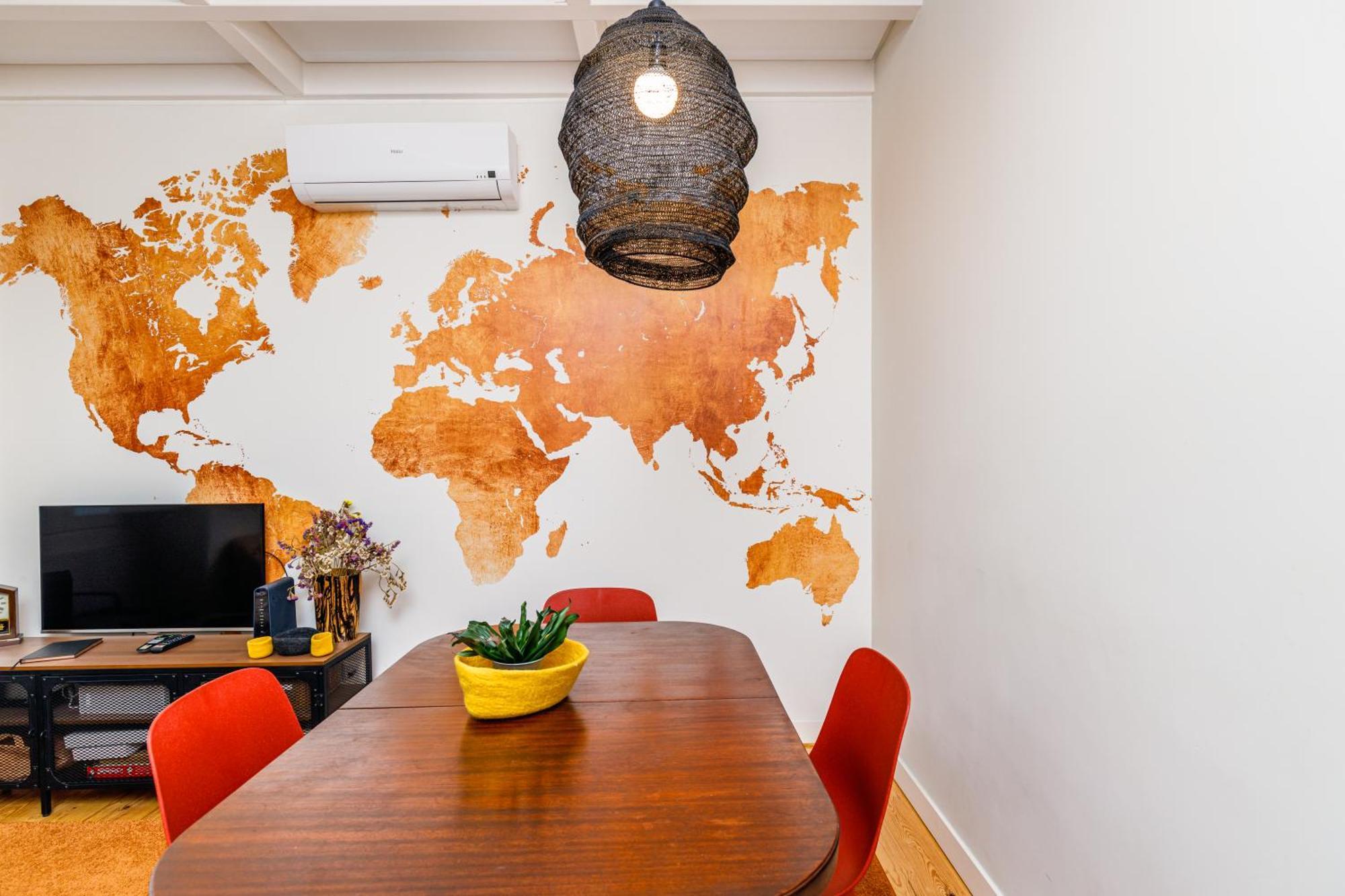 Casa Do Mapa - Work And Play Family Getaway Apartamento *